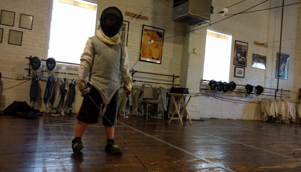 Youth fencing