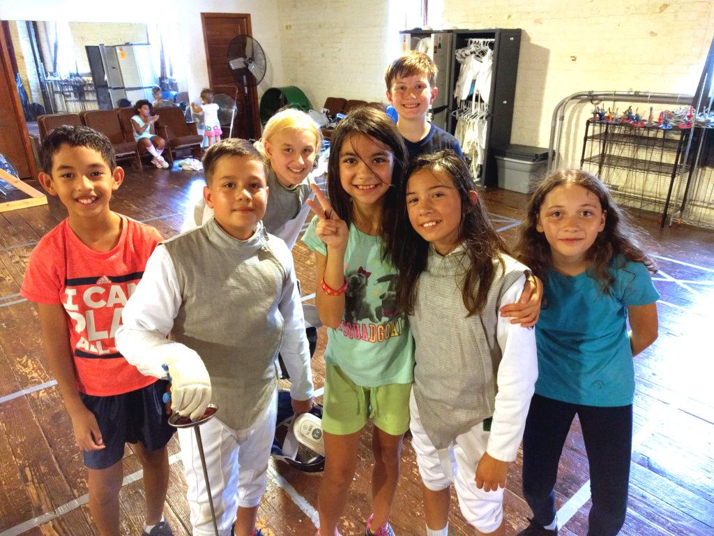 youth fencers